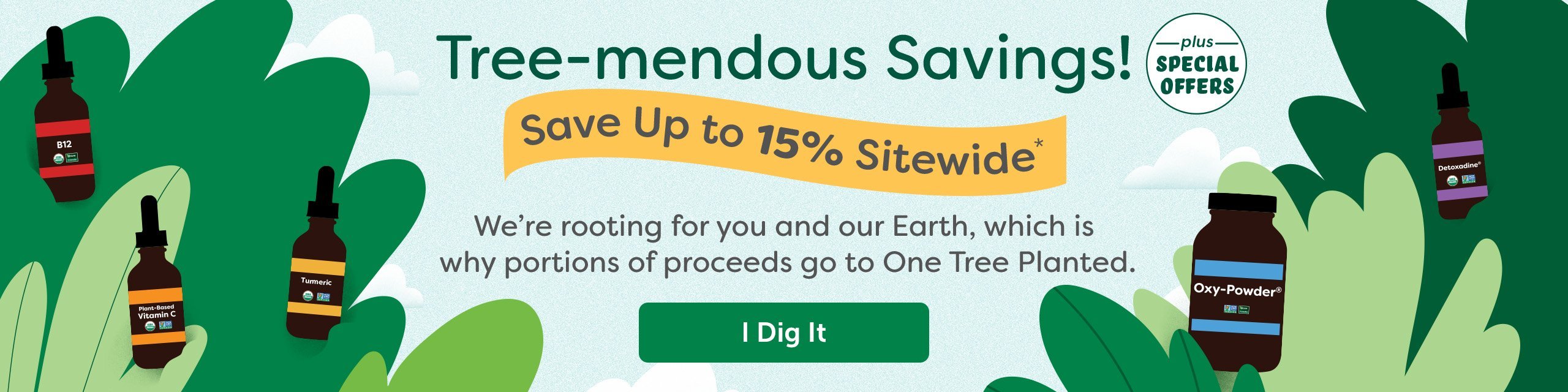 A bottle of Oxy-Powder.