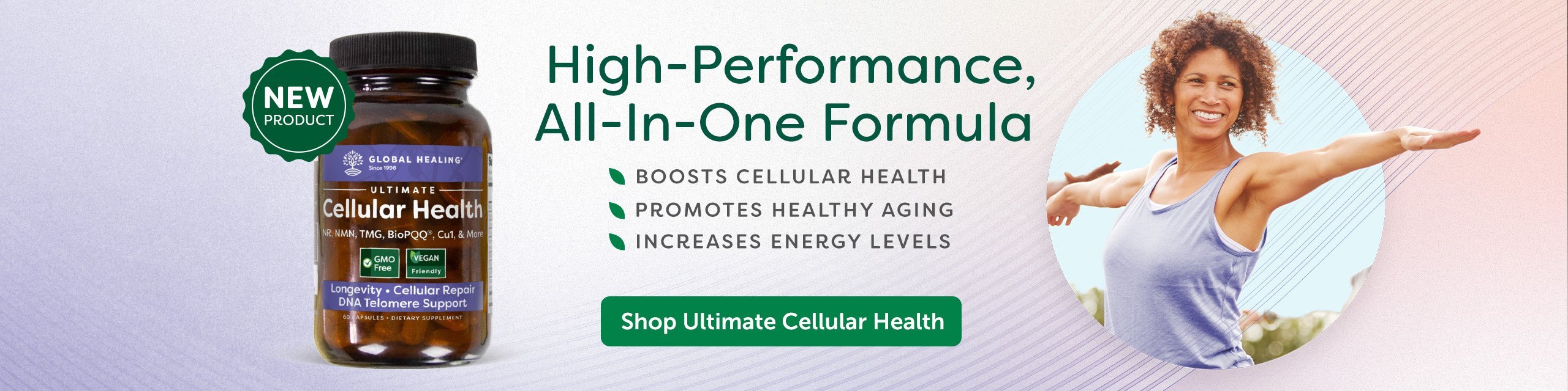 A bottle of Cellular Health