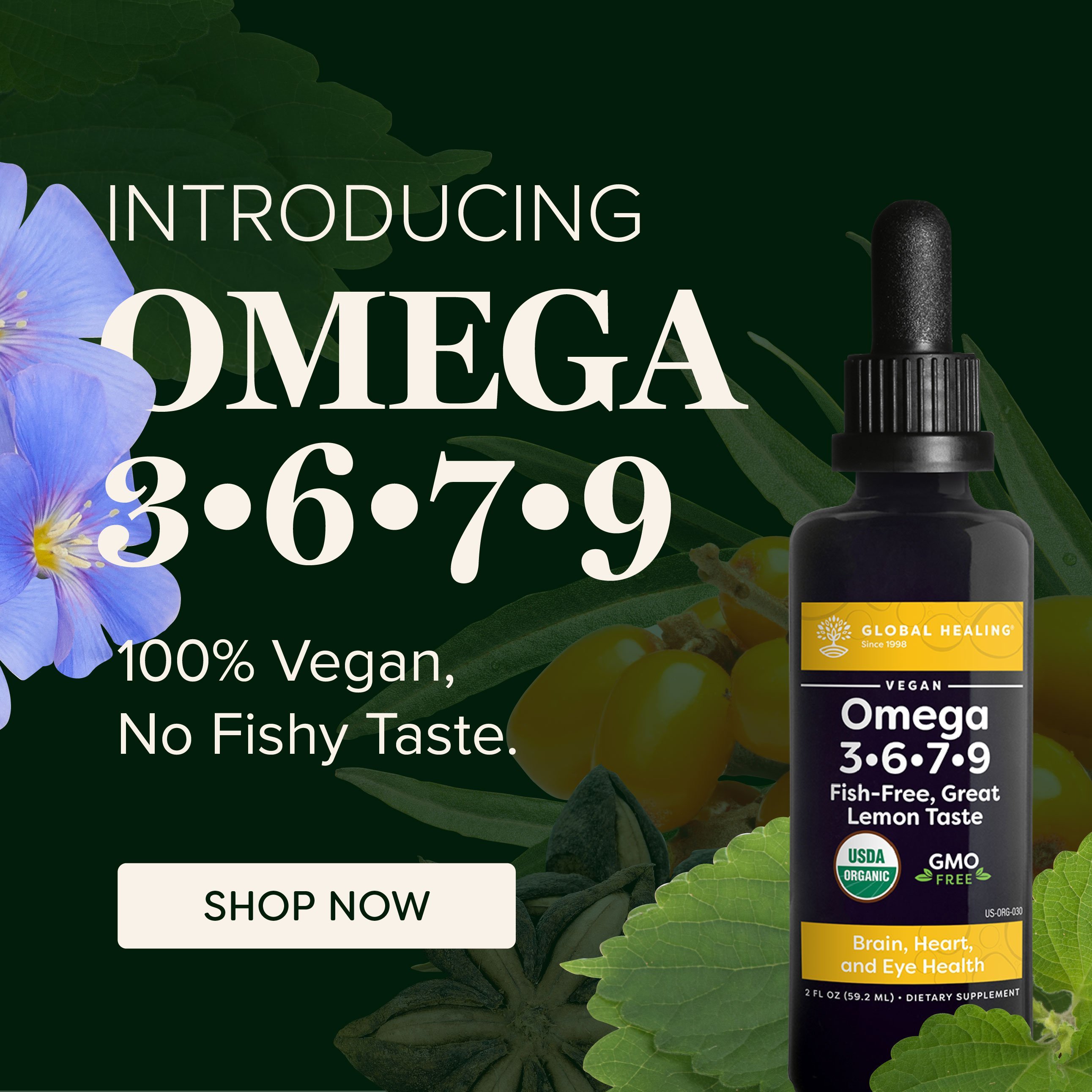 A bottle of Omega 3•6•7•9