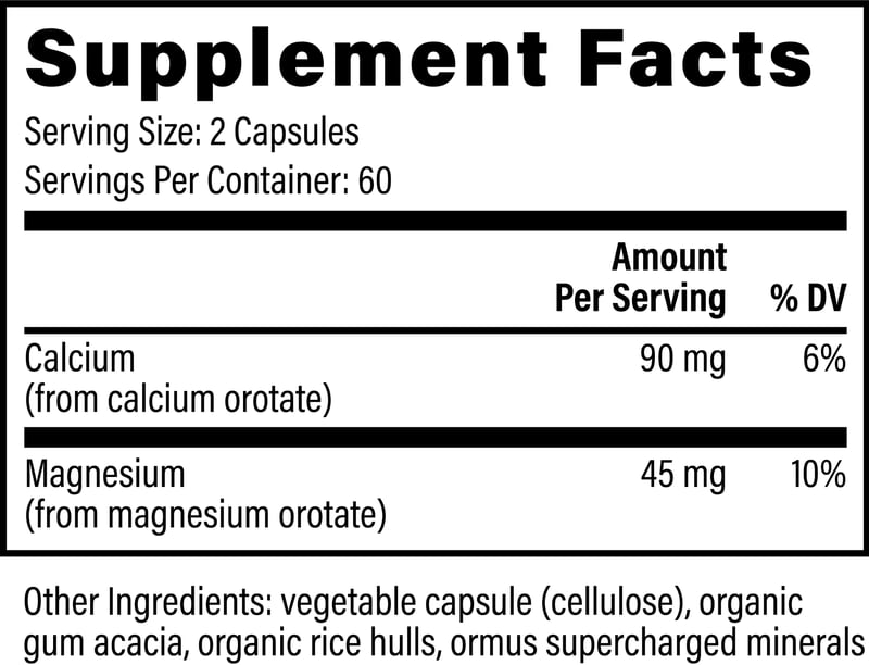 supplement facts!