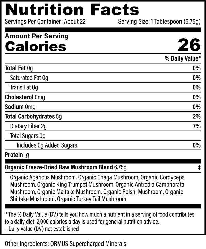supplement facts!