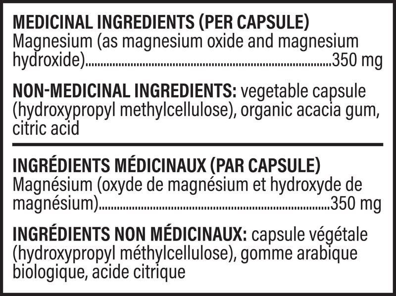 supplement facts!
